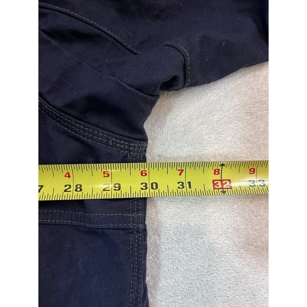 Carhartt Mens 2XL Navy FR CAT2 Full Swing Quick Duck Blue‎ Jacket 102179